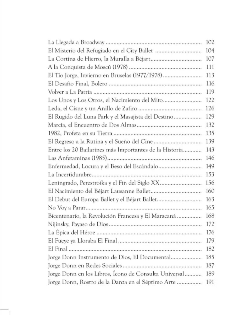 HSpicaRadio's tweet photo. Todo libro comienza con una pregunta. El índice empieza a responderla.
Estos son algunos de los capítulos de Jorge Donn, los Unos y Nosotros. https://t.co/TjAlAGCIgB