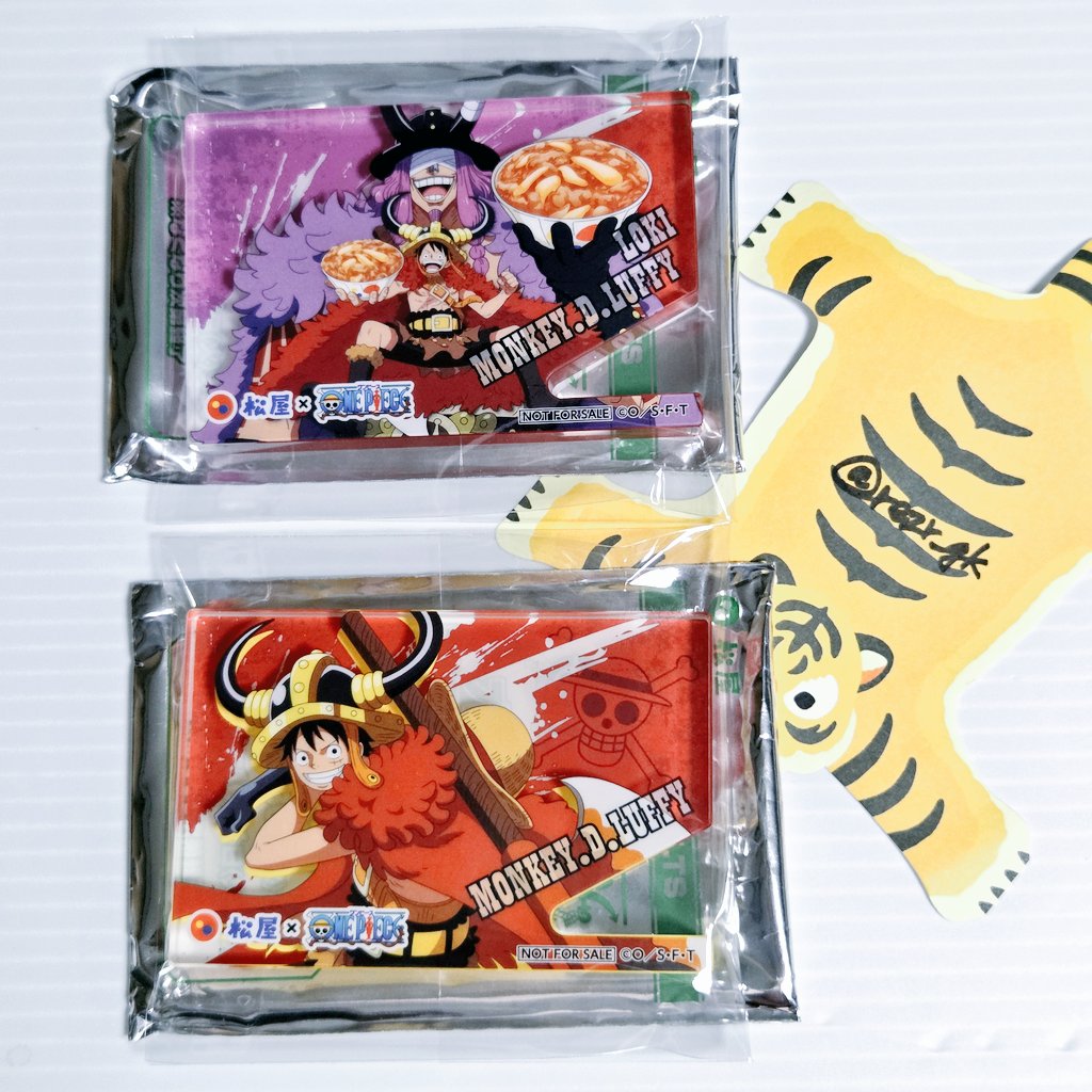 rezr_gk's tweet photo. @0
交換
ONEPIECE 松屋 ワンピース コラボ
アクリルブロック 箸置き

【譲】ルフィ&amp;ロキA ルフィ
【求】サンジ ゾロ 各1

郵送。日程により都内手渡し(主に池袋、他は改札内等相談) https://t.co/lOAu6bRnrG