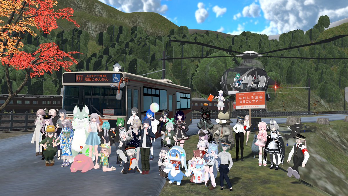 TiO2SiO2's tweet photo. その５
さいごはヘリと分乗し スタートの白峰駅へ
箱庭のようなワールドでいろいろな景色を見られて楽しい時間でした。
ここのワールド 自分でも操縦してみたいわ

#みのしろ線 ツアー。引率していただいたスタッフの皆さま 楽しい時間ありがとうございました
ちょっとでも写真でお返しできれば https://t.co/0Aef089mcw