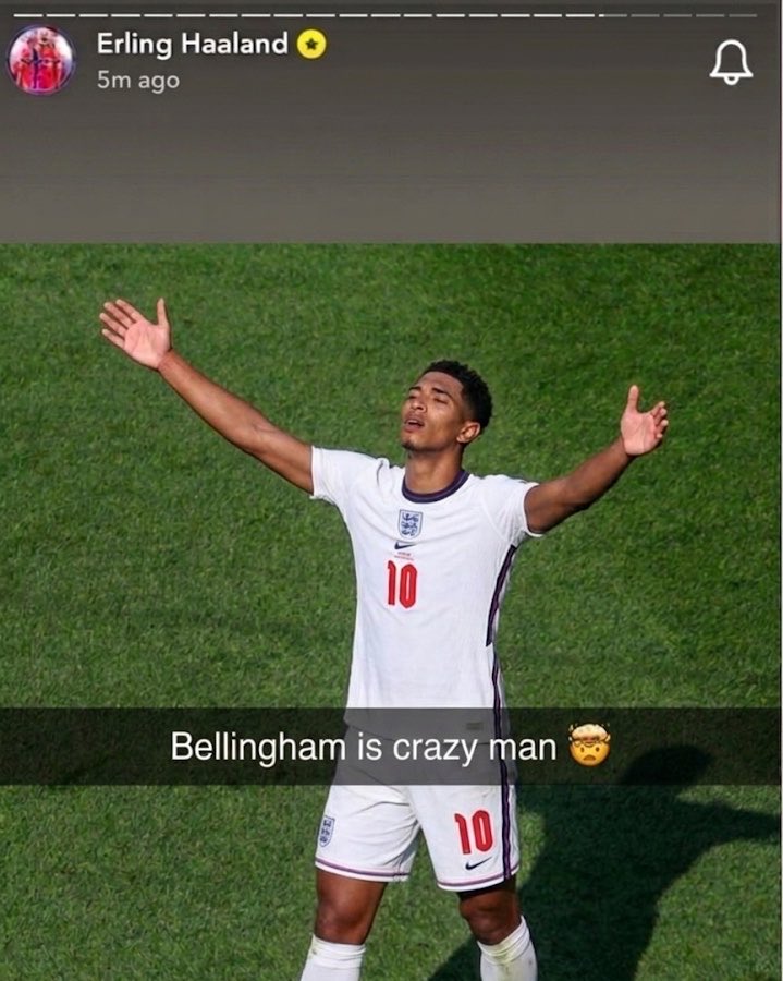 the_marcoli_boy's tweet photo. 🚨📲 Erling Haaland on Snapchat https://t.co/BQcZ7iJULP