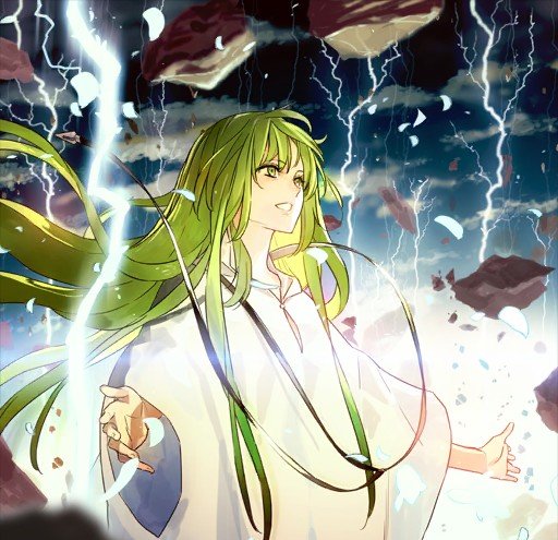 but_vii's tweet photo. I saw a beautiful tweet about Quetz and Kuku and it made me think about Gilkidu's final ascensions. Together it looks as though Enkidu's looking up at Gilgamesh from the earth while Gilgamesh looks down at him from the heavens. 

It fits with their fight in SF too https://t.co/7fCXs6jTOh