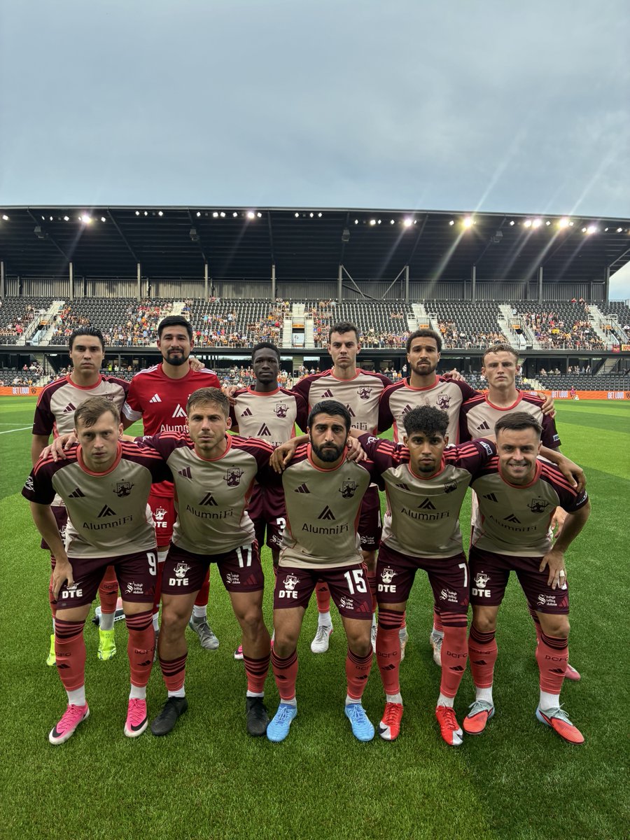 DetroitCityFC's tweet photo. XI tonight in Fort Wayne⚜️ https://t.co/5rBpEtTxdv