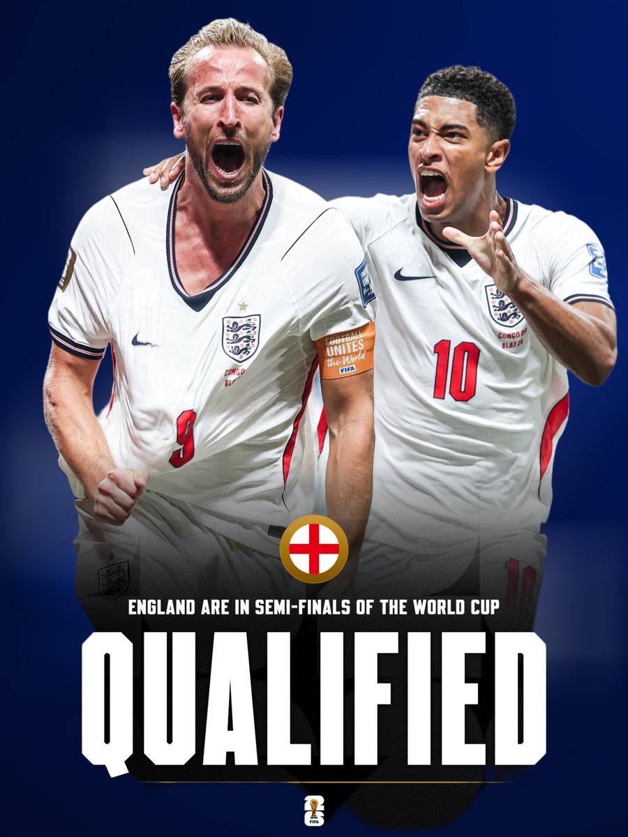 RezoSport54's tweet photo. 🚨 OFFICIEL l'Angleterre se qualifie pour les demi-finales de la coupe du monde ✅ https://t.co/VRlFr3vJ6t