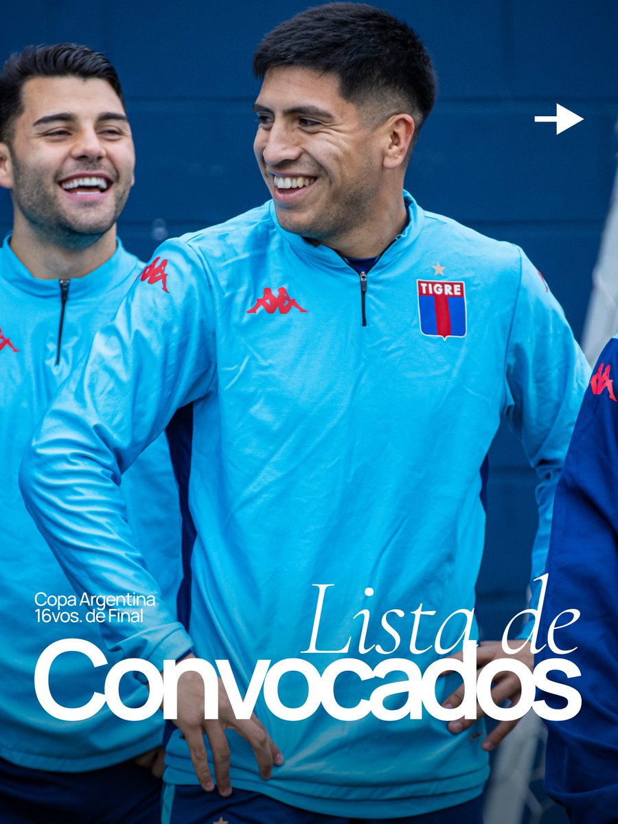 catigreoficial's tweet photo. #CopaArgentinaAXIONenergy 🏆 | 𝗖𝗢𝗡𝗩𝗢𝗖𝗔𝗗𝗢𝗦 📋⚽️

Estos son los citados por Diego Dabove para enfrentar a Independiente Rivadavia.

🩺 Parte médico: 

✅ Santiago González recibió el alta médica deportiva y vuelve a la lista de citados.

👉 Ramón Arias se encuentra cursando el postoperatorio de la artroscopia realizada en su rodilla derecha.

#DaleMatador 💙❤️💙