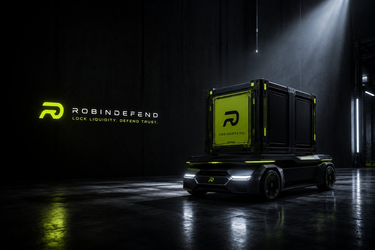 robindefend_'s tweet photo. Every thriving ecosystem is built on more than innovation.

It needs infrastructure that builders and communities can trust.

RobinDefend is creating the security layer that helps projects launch with confidence through transparent liquidity protection, secure token management, and on-chain trust.

We're building for the long term.
Lock Liquidity. Defend Trust.