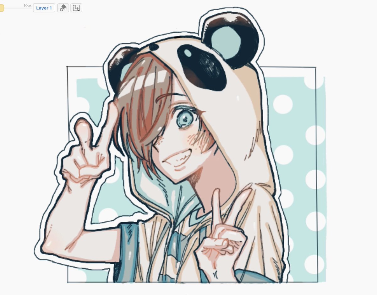 g628367's tweet photo. 過去絵❤️🩵 https://t.co/GFClmWTdiP