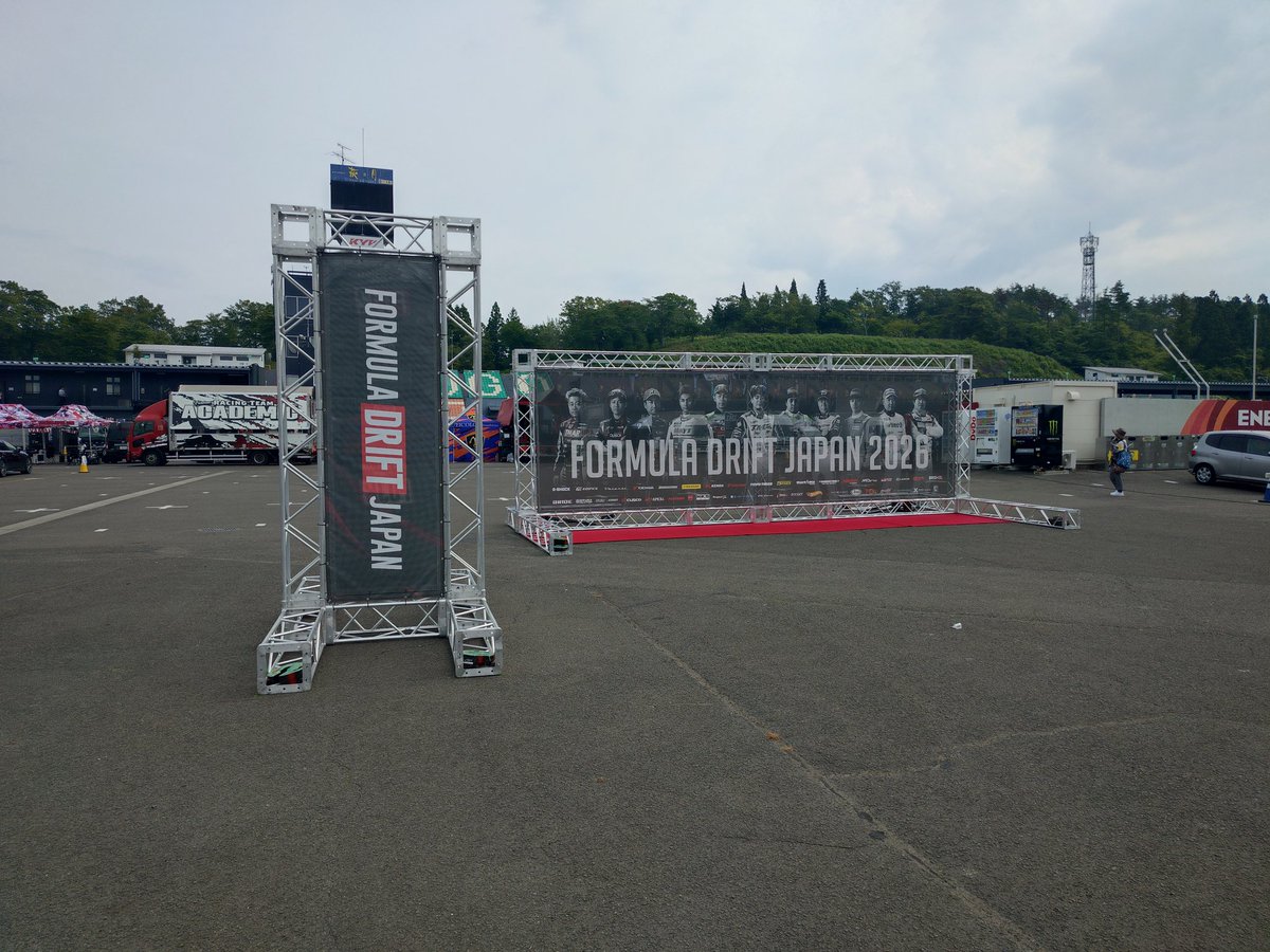 FastestThe's tweet photo. 2026 FDJ Rd4 SUGO

今年もFDJ楽しかったです。😀3日目は観に行けませんが、来年も行きます。　　　　　　　　今日はYouTubeLIVEで応援！
#FDJ
#SUGO https://t.co/TposhDIfgr