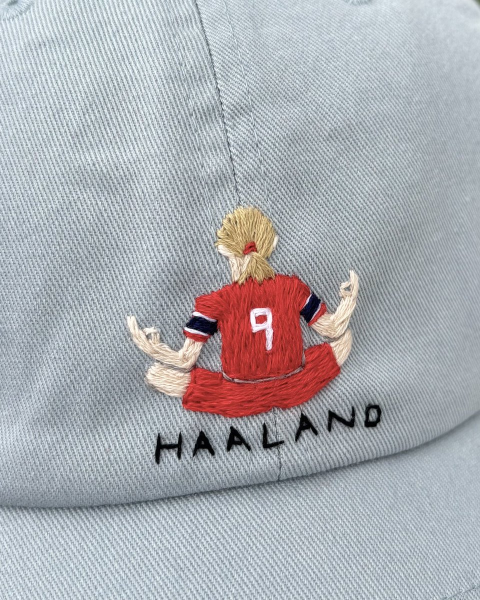 ouhashi_kana's tweet photo. I hand embroidered Erling Haaland.🇳🇴⚽️🧵
Thank you for all the amazing performances. I’ll always be cheering for you. ❤️👏🏻
#haaland #Norway #fifawordcup2026 https://t.co/uXbVA5S9mc