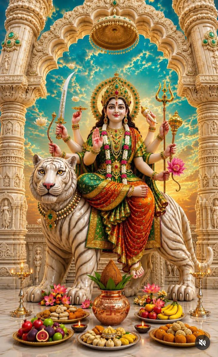 VineetaMee60332's tweet photo. या देवी सर्वभूतेषु शक्तिरूपेण संस्थिता।
नमस्तस्यै नमस्तस्यै नमस्तस्यै नमो नमः॥ https://t.co/hxqPMknzw0