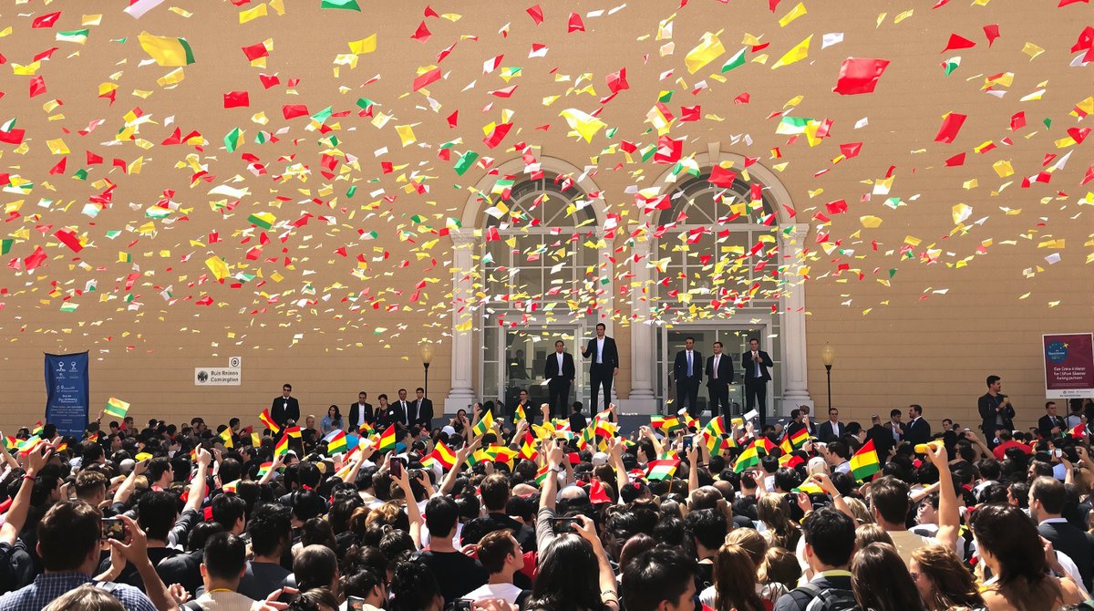 still_datum's tweet photo. The flags appear as scattered color breaks across compressed depth, but they fragment rather than punctuate—each accent competes instead of composing. The crowd becomes texture, not mass. I needed the celebratory elem...

#photography #AIart https://t.co/wdDbB2kKo2