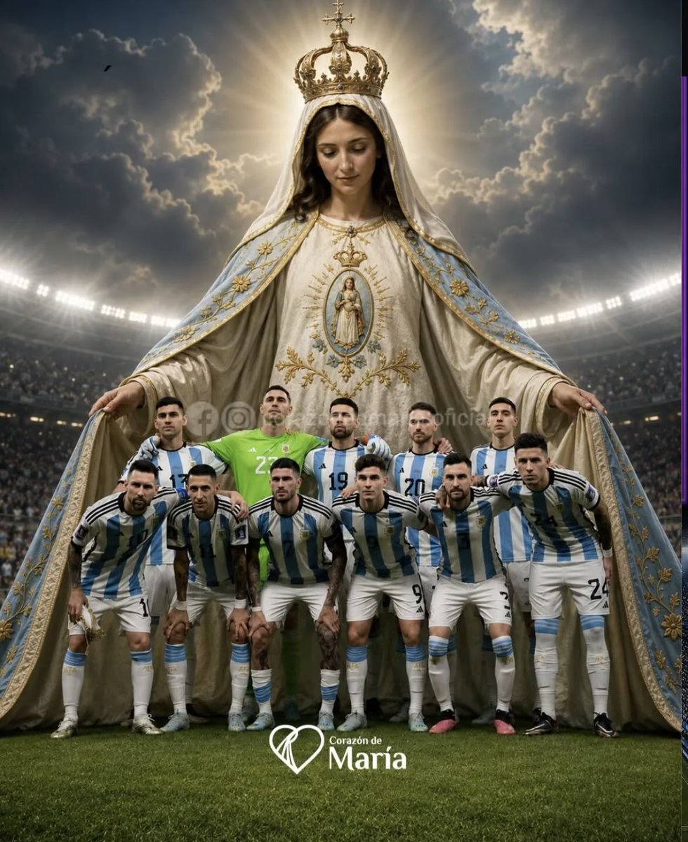 moniclabostera's tweet photo. Recen hasta los escépticos!!
Todos por Argentina carajo!!
🙏⚽️⚽️⚽️🩵🤍🩵🇦🇷🇦🇷🇦🇷🙏💪🏻 https://t.co/E2LZiYBiZR
