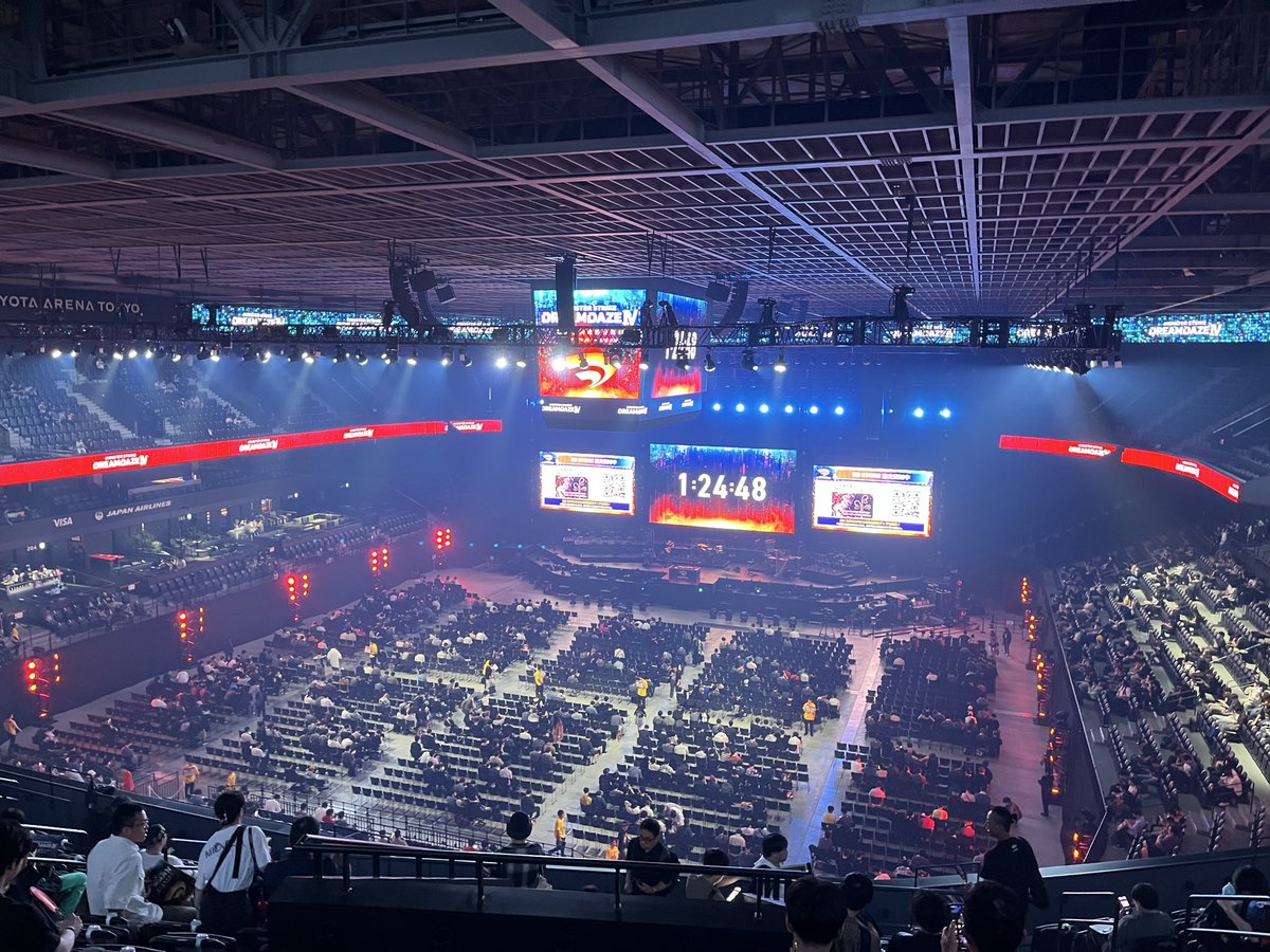 reo6027's tweet photo. モンドリ会場に入ったぞー
楽しんできます https://t.co/VWbgMIsKBV