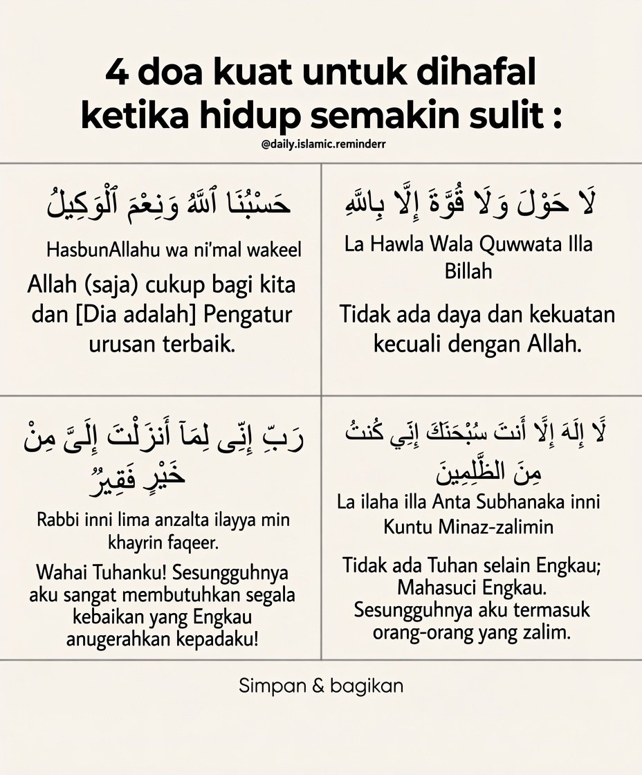 rahmatindahood's tweet photo. IT'S NOT EASY
Tidak ada yang bilang semua ini akan mudah untuk dijalani.
Tapi firman Allah "bersama kesulitan ada kemudahan" https://t.co/j0UsdBg24R