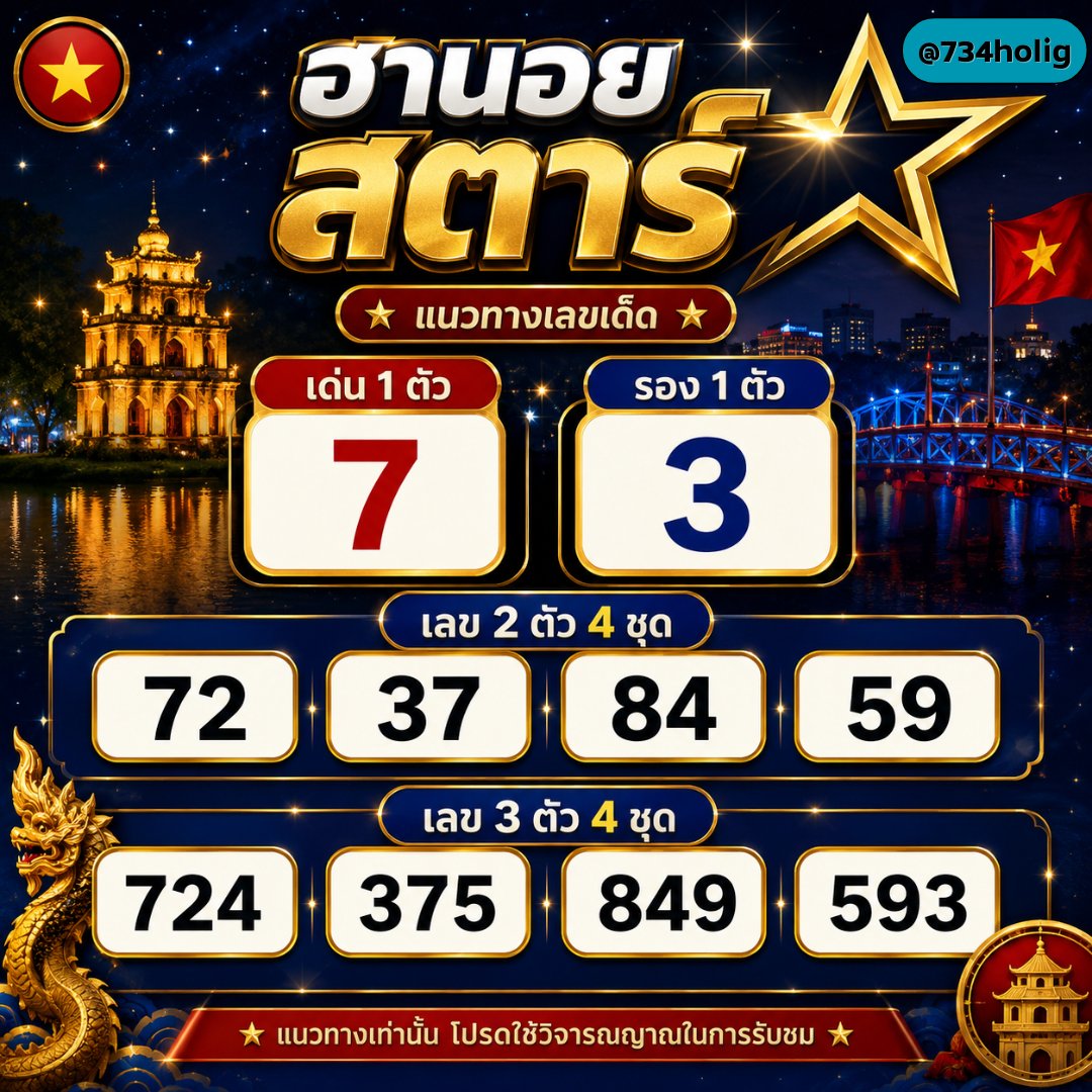 Ramruai99's tweet photo. 🇻🇳 แนวฮานอย สตาร์ วันนี้ 🇻🇳

🗺พิกัด :
▶️ https://t.co/1txXzSGO4O
▶️ https://t.co/qNLUQ4bMRA
▶️ https://t.co/Exds5bEyXP

#หวย #หวยฮานอย #หวยลาว #หวยงวดนี้ #เลขดัง #แนวหวย #เลขเด็ดงวดนี้ #เลขเด็ด https://t.co/m6PWA4RDE1