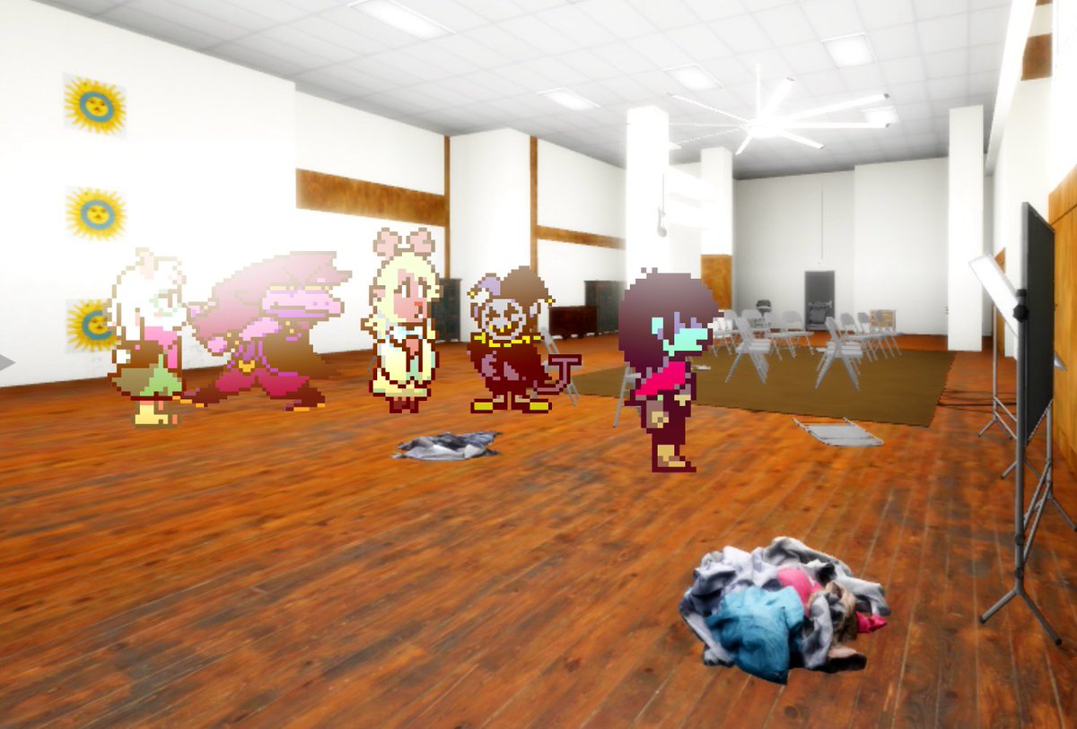 P4R0DYR00MS's tweet photo. @Da_Fun_Gangz -Walking into the room, the sound of loud incoherent music could be heard coming from nearby. The sound of the music seemed to be coming from the metal door from the left.-
[ENTER?] https://t.co/csCDnIyac3