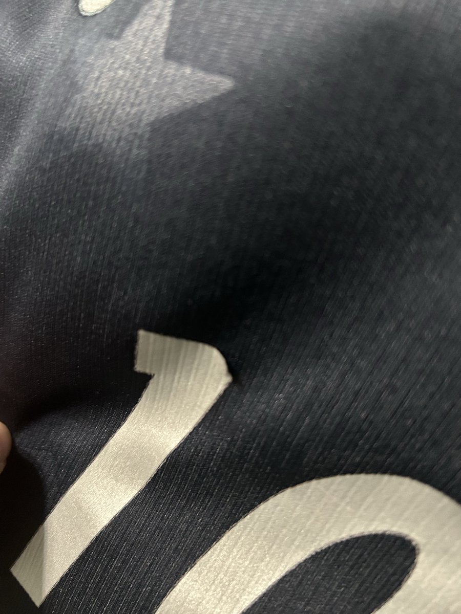 themattward7514's tweet photo. Shout to @Nike  for the $120 youth @USMNT jersey my 10 year old got 4 weeks ago for his birthday. Didn’t even make it thru the World Cup and the numbers are peeling.  You guys suck. https://t.co/vFtFnJOZOR
