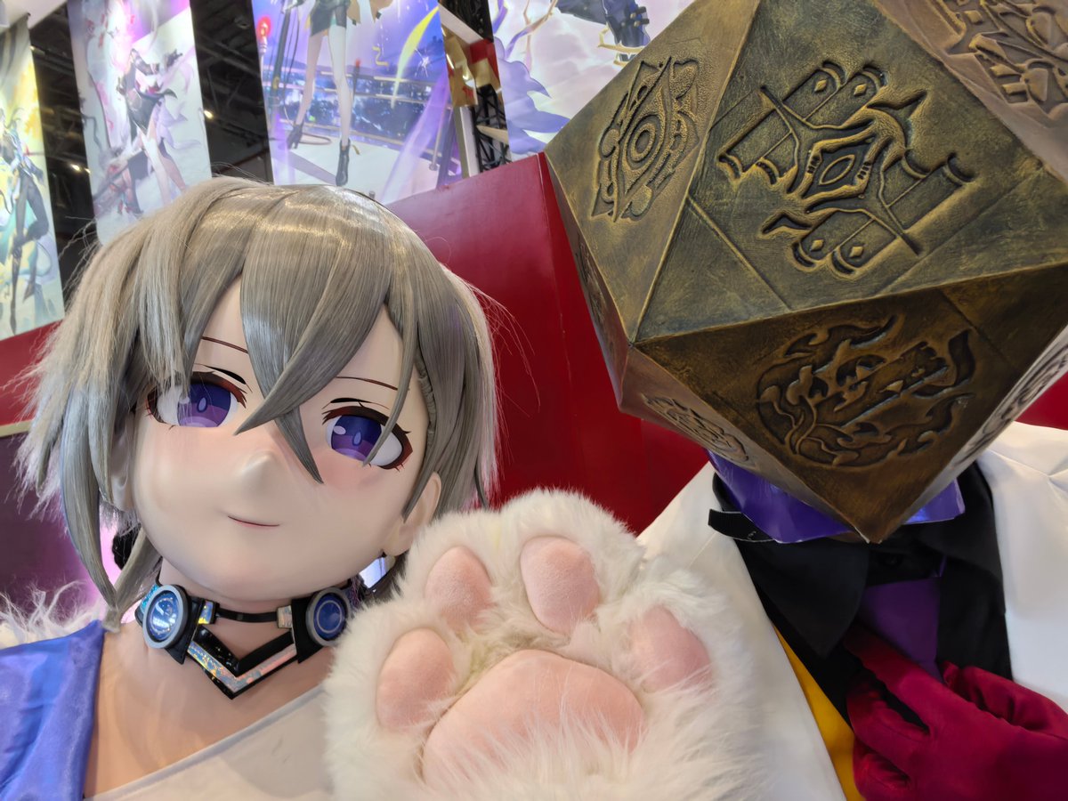 neweration's tweet photo. bw day1集邮 (1) 老师们都很好看！
#bw2026 #bilibiliworld2026 #HonkaiStarRail #崩坏星穹铁道 #kigurumi https://t.co/yVNzPh5cCG
