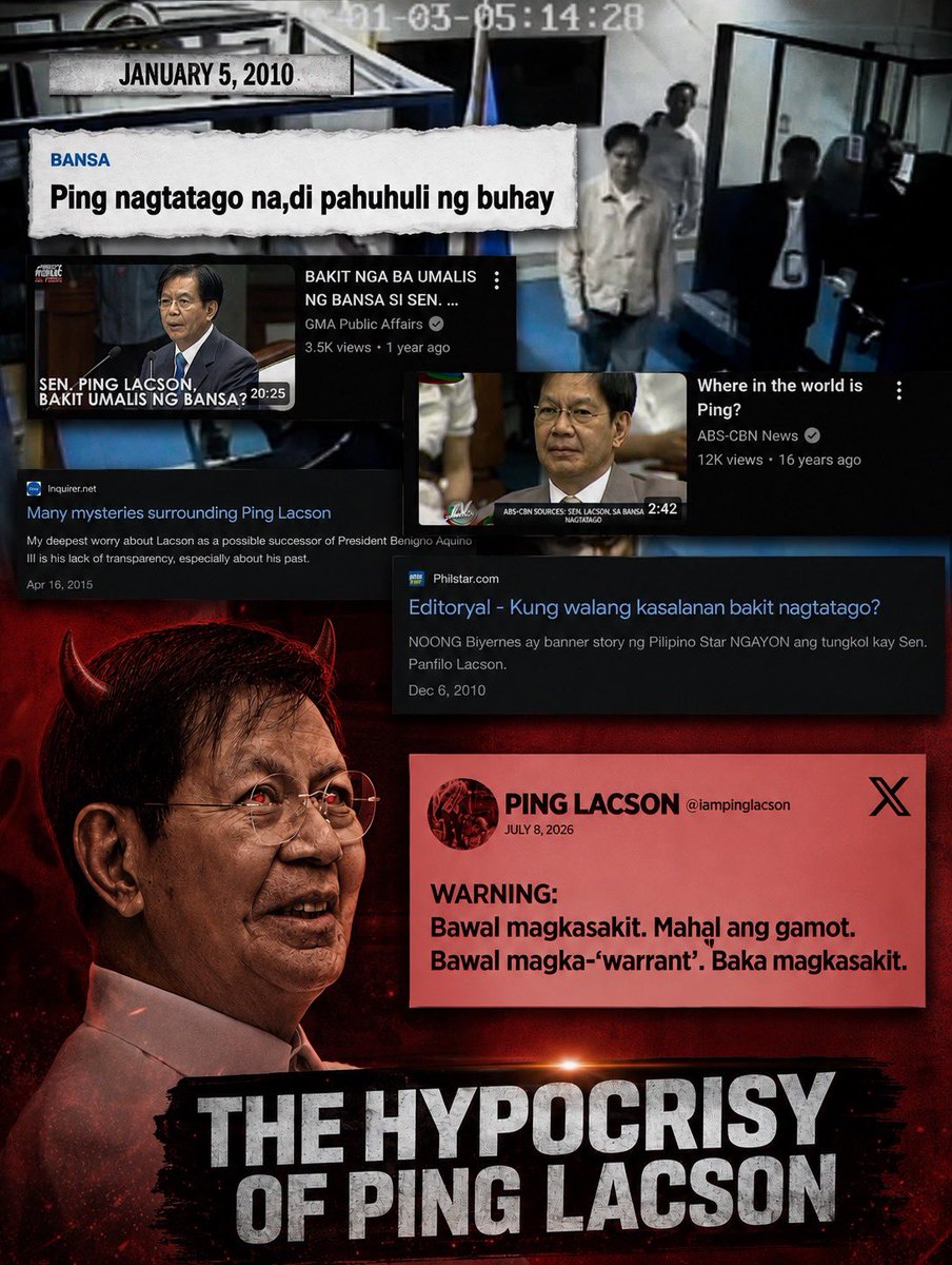 famous888's tweet photo. YUNG MAKABANAT NG IBA PERO SIYA NG NAG KA WARRANT NAGTAGO 🤣🤣🤣 KAPAL NG MUKHA EH! FEELINGERO 😂😂😂 HUY PINKY BALITA NAMEN NAGHAHANAP KA DAW NG MGA TANIM WITNESS AGAINTS US - PARA LALONG IDIIN SI SEN MARCOLETA? SI BUTID DAW NAG BU BUDGET SAYO KASE PARA HINDI BUKSAN YUNG ISSUE NG CEMENT NG ANAK MO AT SENATE BUIDING KAYA NAGING UTUSAN KA NA DAW NILA?