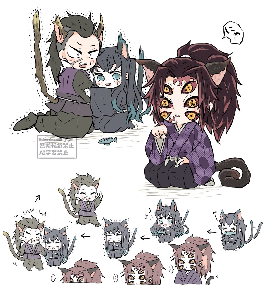simasimamuii's tweet photo. 🐈‍⬛🌙🍉🌫️ https://t.co/rwJlJj9yub