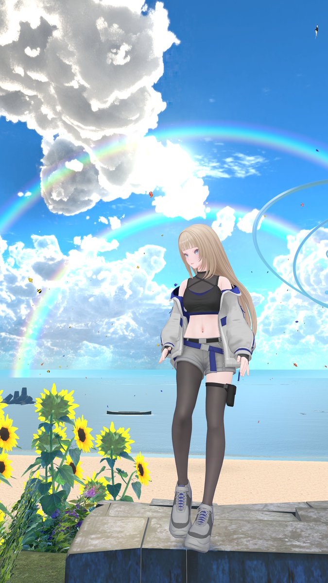 vikkii_stacolle's tweet photo. V/Na
おはよう。

あなたはいつも空を向いているね

#おはようVtuber 
#VRChat https://t.co/6UPgJPHsjO