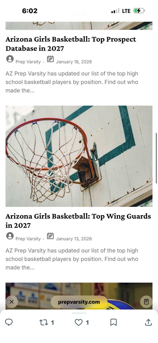 PaigeEvans4192's tweet photo. Looking forward to going to work my Senior year for my teams. Thank you @AZPrepVarsity for the shoutouts
#volleyball #6 #basketball #3 #multisportathlete #classof2027 #dowork #recruitmebasketball #highschoolbasketball https://t.co/QkahqGx4AA