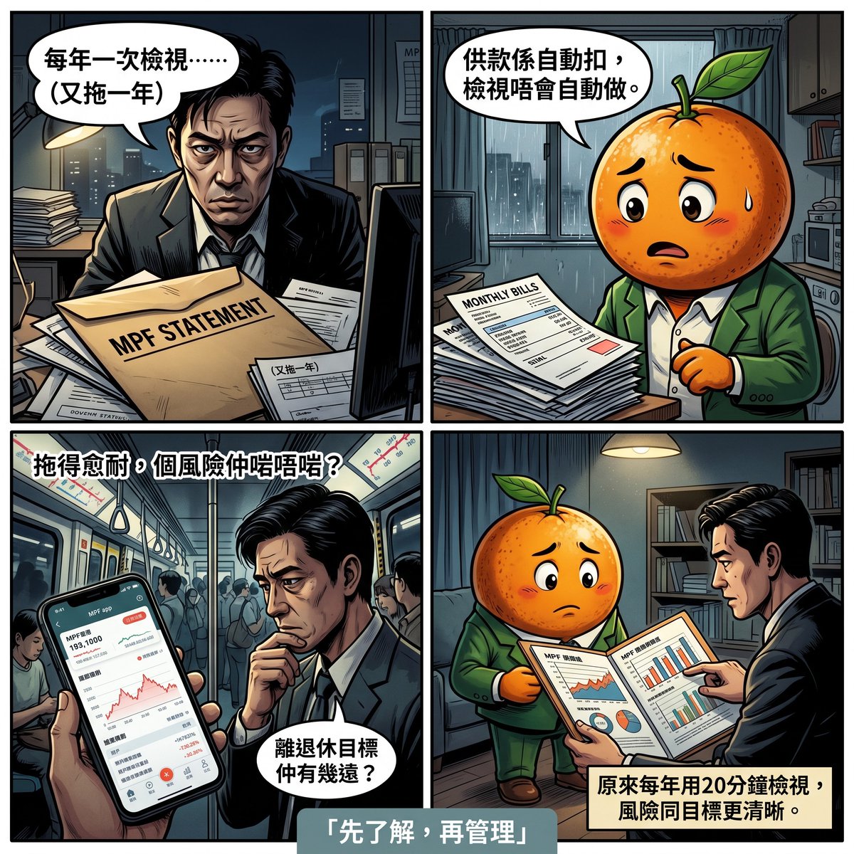 mpf2easy's tweet photo. 最易拖延唔係供款,而係每年一次都冇檢視
供款係自動 檢視唔會自動;拖得愈耐 愈難知道而家個風險同退休目標仲啱唔啱
先睇清缺口,再做好管理。
#MPF2easy #強積金 #MPF https://t.co/lDlb7Adb1Q