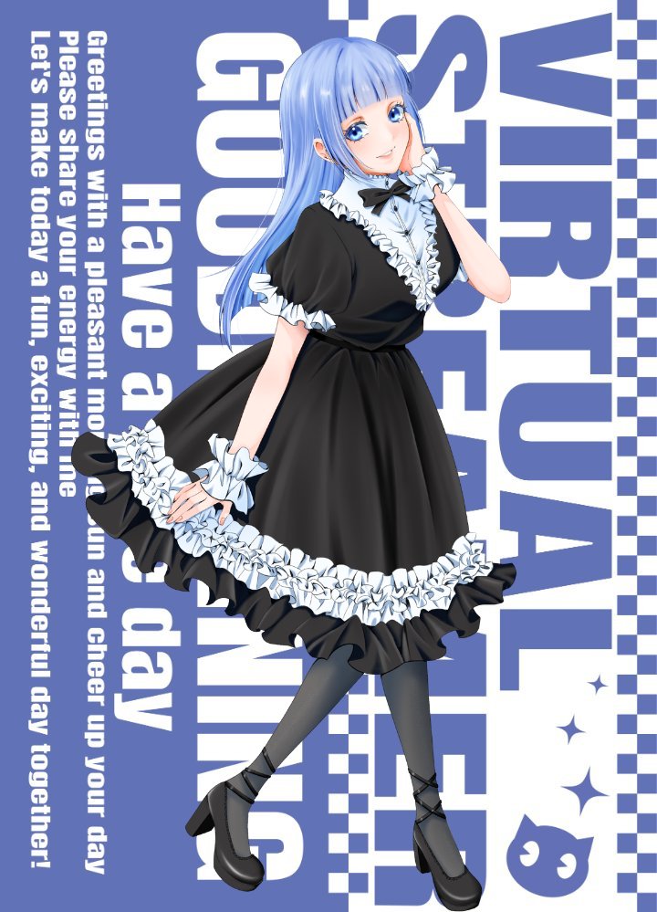 おはようVTuber みなさん おはようございます💙 東北のあたりは雨の