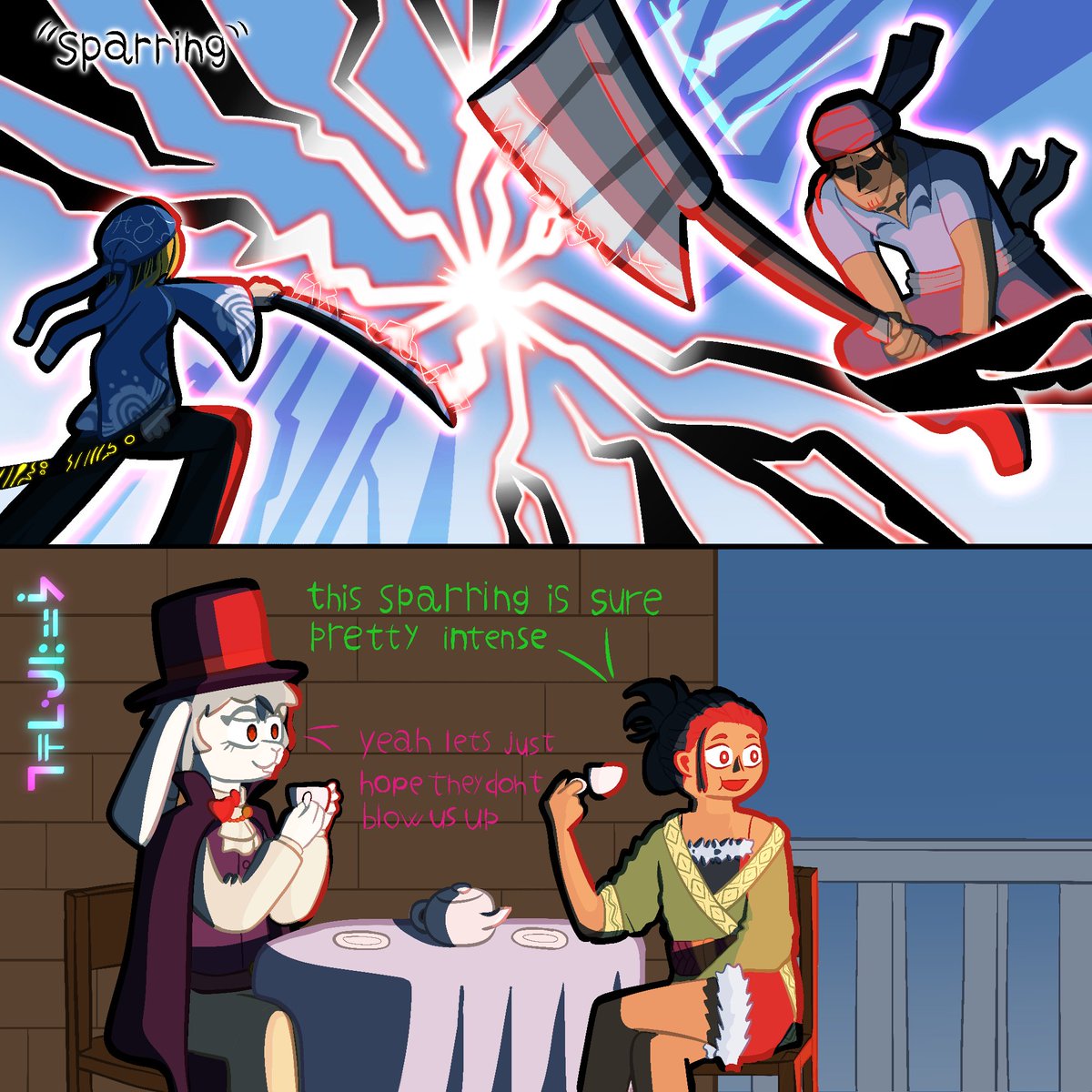The_Oluc's tweet photo. artfight attack lol(⁠＠⁠_⁠＠⁠;⁠)
pirates boat 1 &amp; 2 for context 

n1kko
Peanutbuckaroo 
cactoid 

#artfight #artfight2026 #pirates #onepiece https://t.co/XRDKEL3vW0