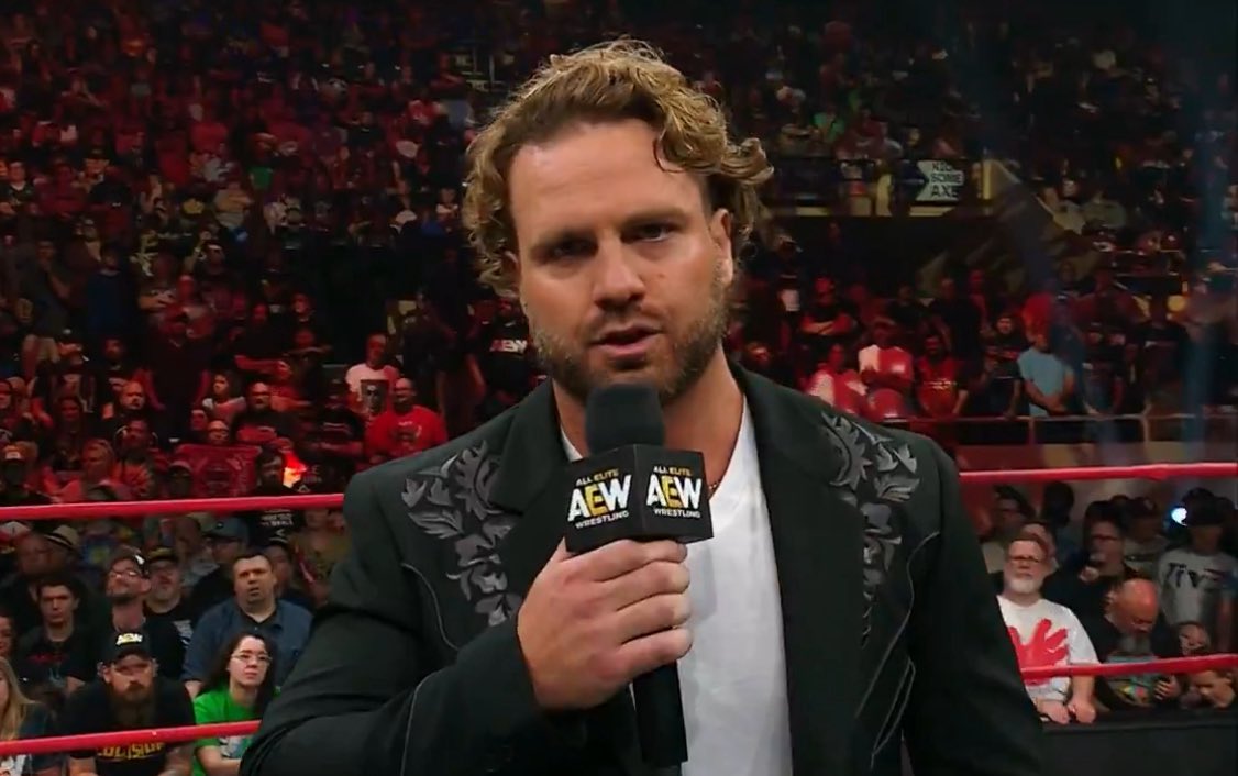 WrestleOps's tweet photo. “I will never challenge for the All Elite Wrestling Men’s World Championship ever again — I am going to have to find something else to do, and you bet your ass I will.”

— Hangman Page upon returning addressing the fact that he will never challenge for the AEW World Championship https://t.co/AS7tHTua9T