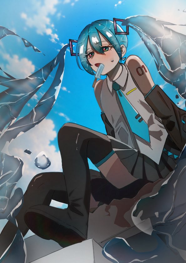 nagusuger's tweet photo. あ゛づ   い゛
 #初音ミク 
 #初音ミクイラスト https://t.co/0uFZQb4BVH