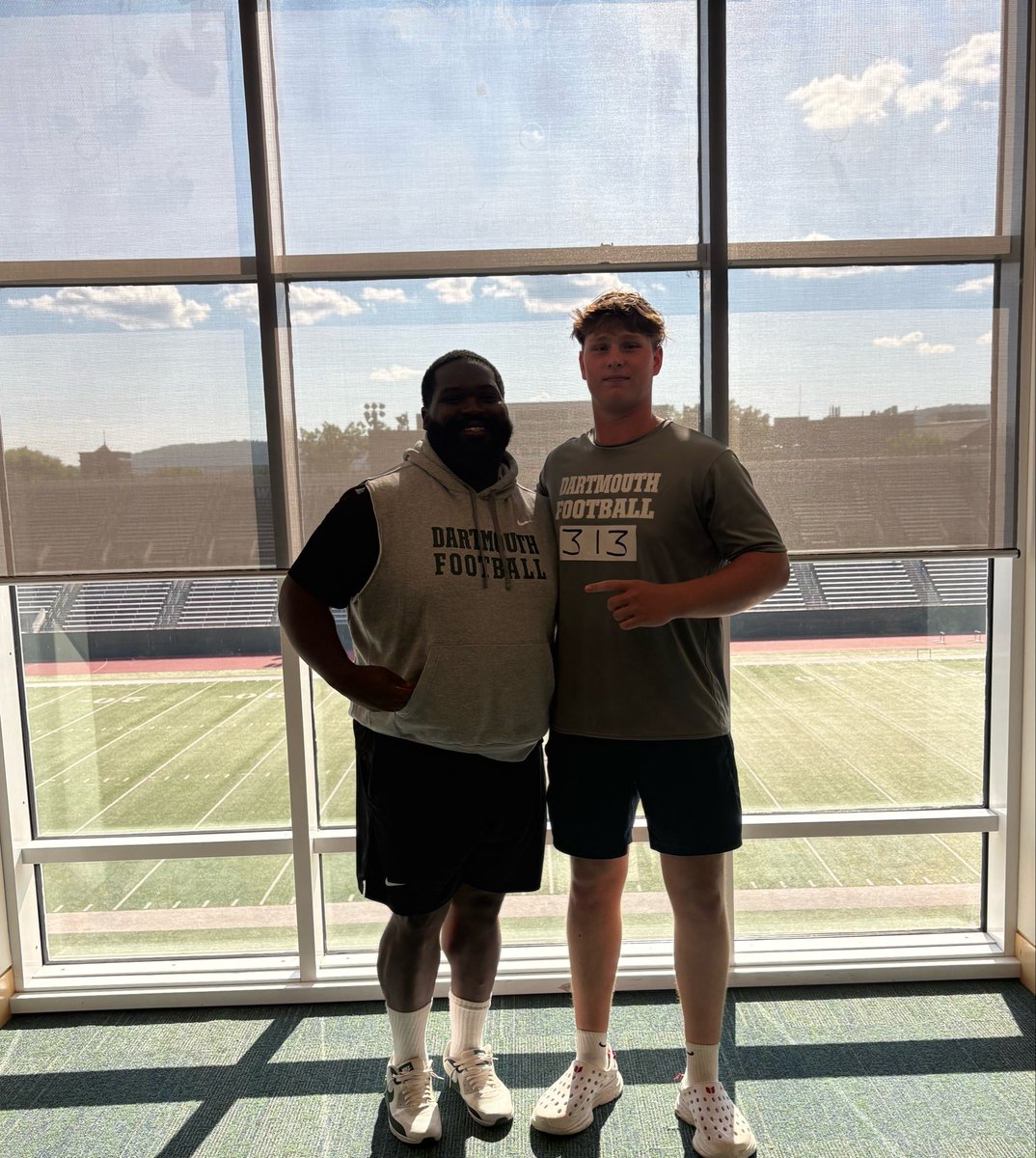 Liam_EL12's tweet photo. After an amazing camp and conversation with @Coach_McCorkle , @QuentinJones , and @CoachBelfiori I am proud to announce that I have received my first Division I football offer from @DartmouthFTBL.

@ToonMarlon @Big____Homie @PactPerformance @LASpartansFB @NE6FB_Recruits @PRZNewEngland @BostonPrimebb