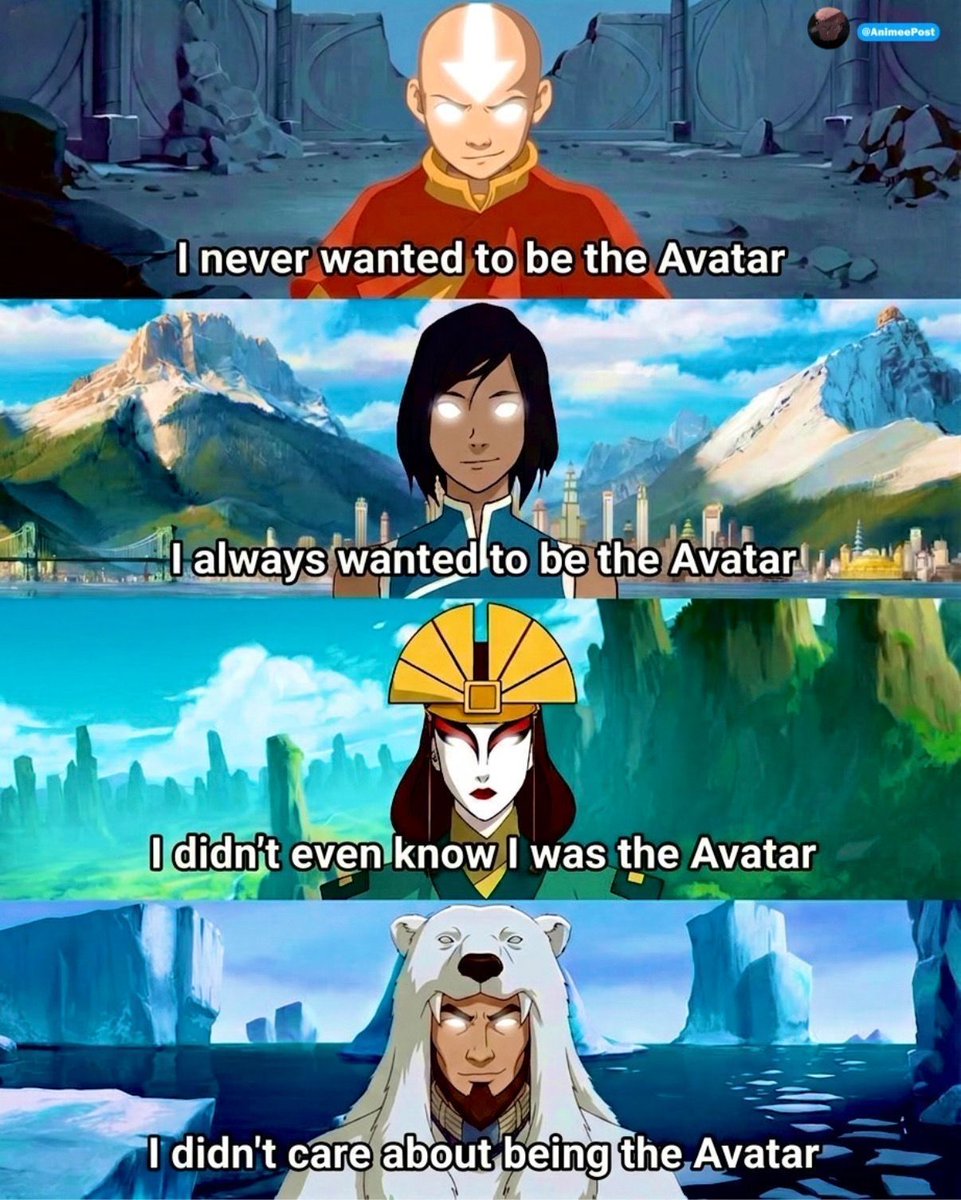 AnimeePost's tweet photo. Four entirely different vibes https://t.co/9ZKtqwWnlC