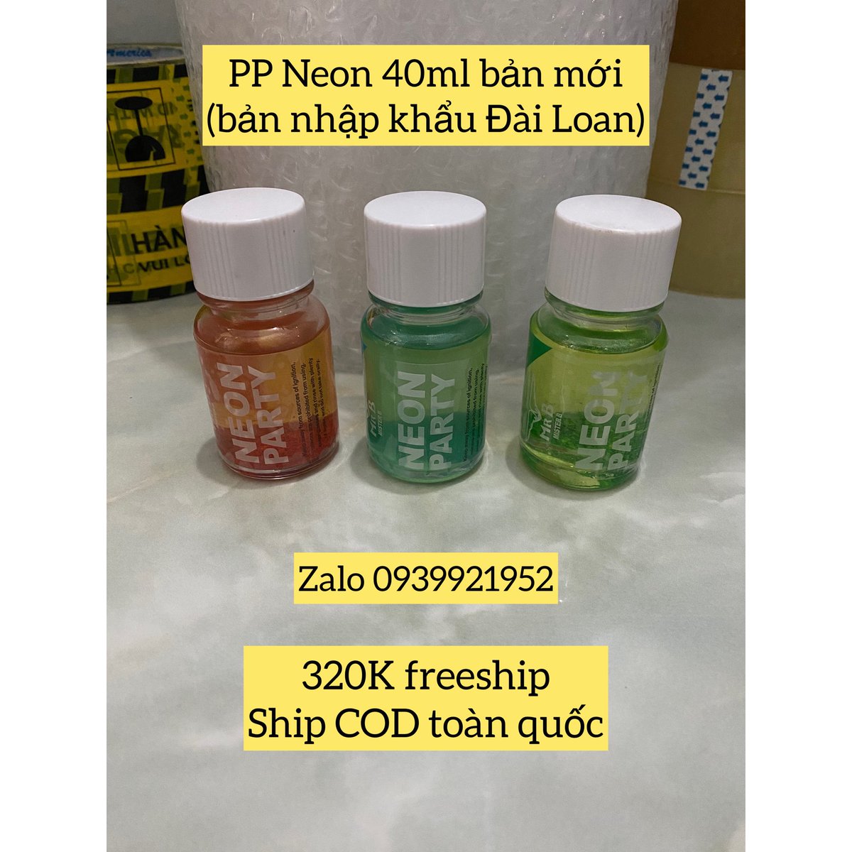 TanVo65's tweet photo. [Neon bản mới đã về]
PP Neon 40ml phiên bản mới, hàng nhập khẩu Đài Loan cực xịn cho anh em.
Xịn hơn, đẹp hơn bản cũ rất nhiều mà giá không đổi.
Ship COD toàn quốc. https://t.co/LqdQqpgwFn