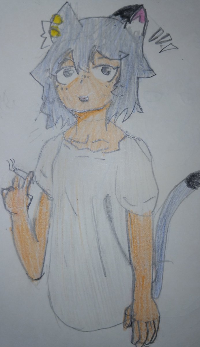 mgmpls67's tweet photo. The anime about the smoker cat
#yanineko #chainsmokercat https://t.co/tn2nORImNb