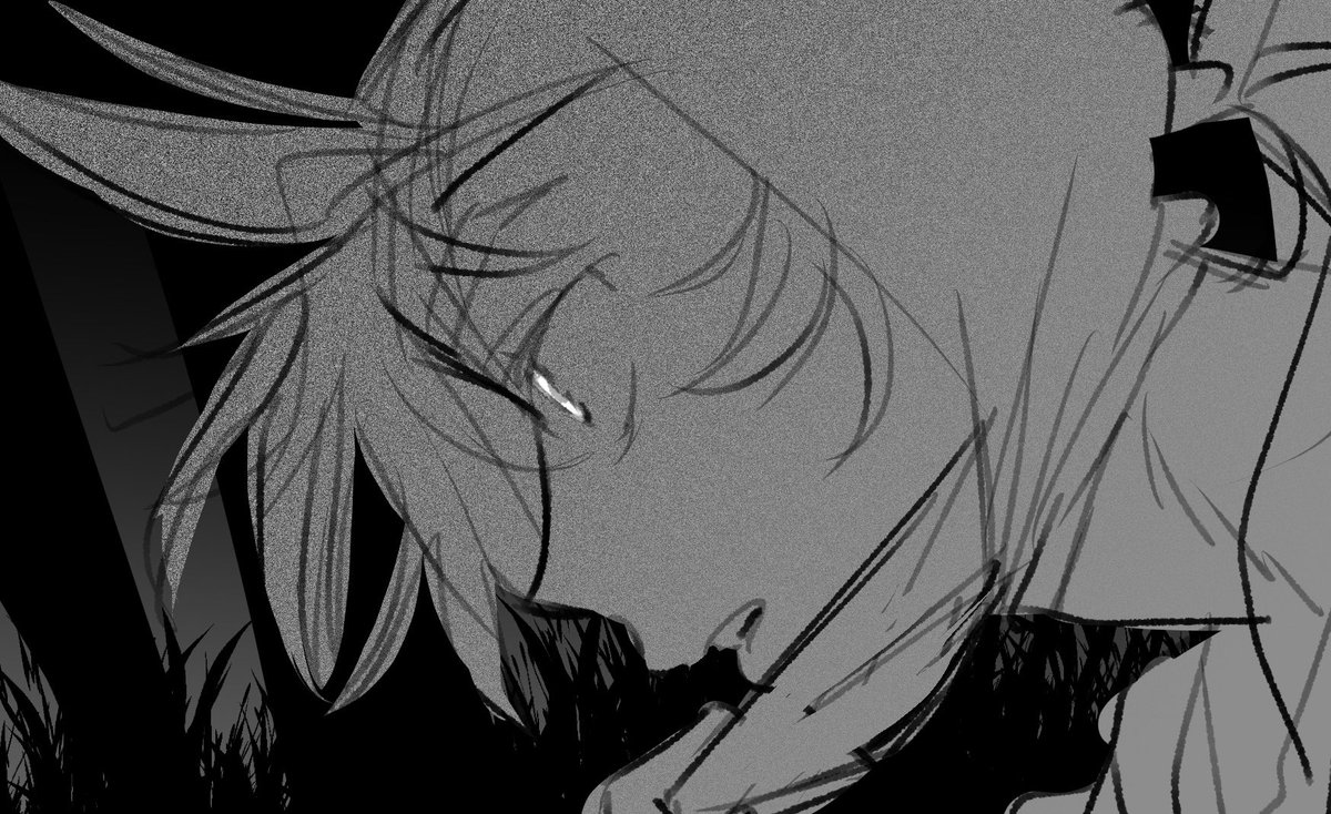 ikue_ikura's tweet photo. よんろのシリアス話描こうとしてた痕跡が出てきた https://t.co/gofw8kwyUh