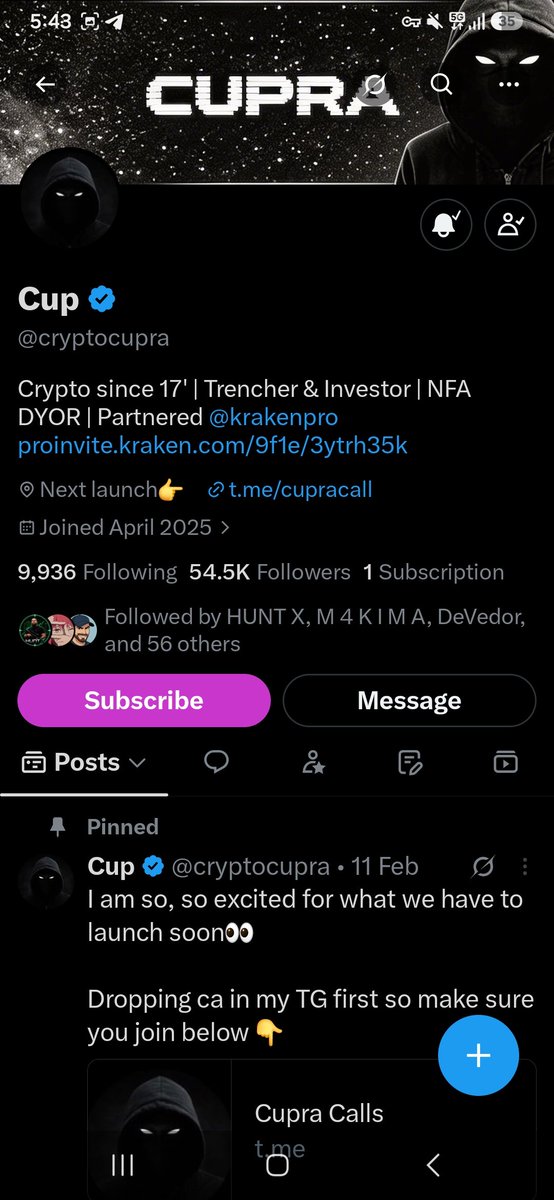 Homosapienz10's tweet photo. @cryptocupra 983jrSFo7ddwzikfsb6kuhgnmG7sKEooAaV6ZyWmGbX8

I have done all the requirements pick me this time brother https://t.co/5NtuVaKkcz