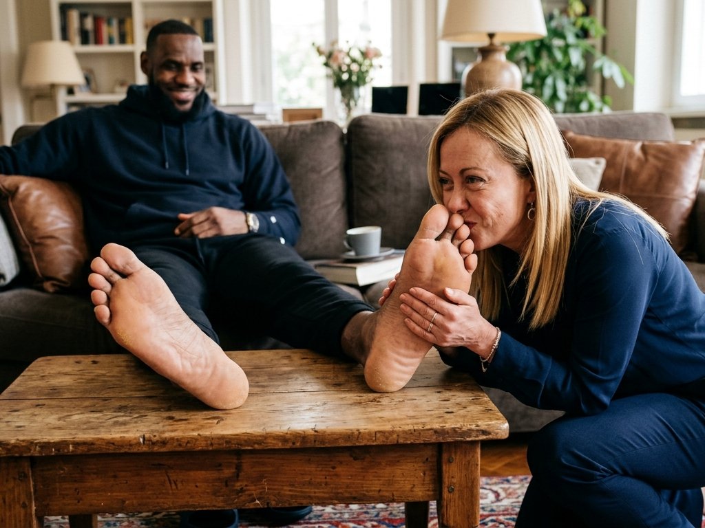 nickifushagain's tweet photo. Giorgia Meloni and her foot fetish diplomacy

#giorgiameloni #italy #feet #footfetısh https://t.co/9GrKGtBdhi