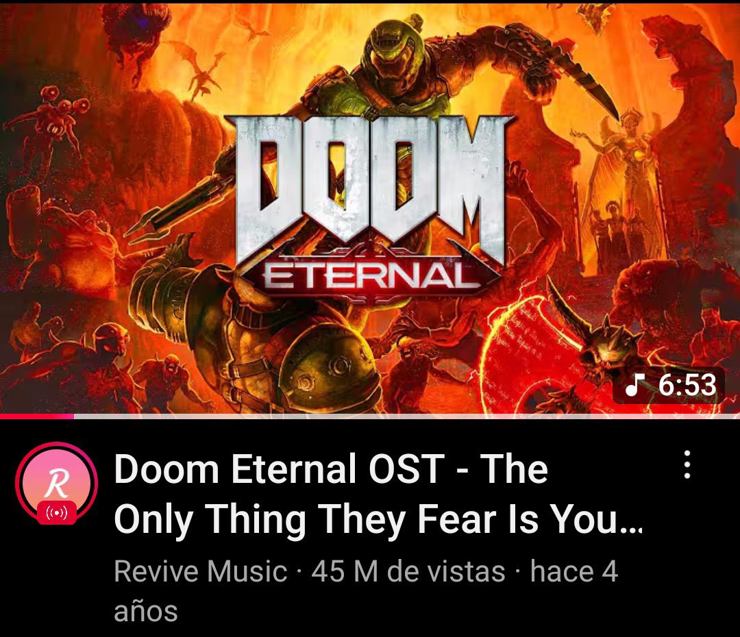 HeavensFirstMan's tweet photo. @BDoomguy59967 @DarkEnzo0309 On the topic though, I would say that “The only thing they fear is you” is part of the DOOM fun starter pack.

And DOOM Crossing and Brutal DOOM are just things that are like “Oh so you’ve been around a while” https://t.co/E88t5laO7t