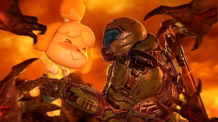 HeavensFirstMan's tweet photo. @BDoomguy59967 @DarkEnzo0309 On the topic though, I would say that “The only thing they fear is you” is part of the DOOM fun starter pack.

And DOOM Crossing and Brutal DOOM are just things that are like “Oh so you’ve been around a while” https://t.co/E88t5laO7t