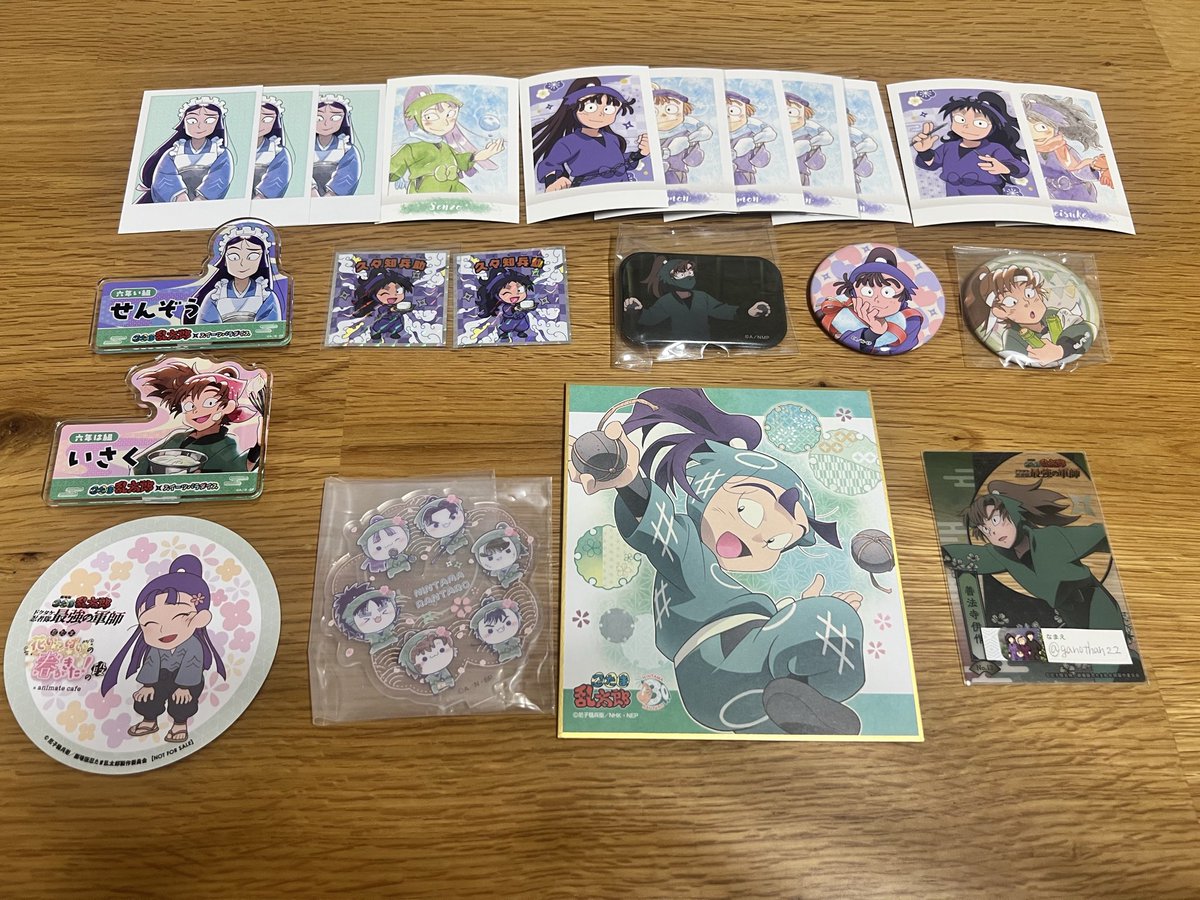 ganothan22's tweet photo. 【譲渡】忍たま乱太郎 各種グッズ

譲:画像1〜4
求:画像1→記載額+送料
        画像2〜4→定価+送料

※画像4は画像1を同額程度抱き合わせ要
※郵送のみ&amp;支払いはPayPayのみ
※一部初期キズあるものはお気持ちお値引可

グッズ整理の為、推しも出しております。
不快に思われる方はご容赦ください🙇‍♀️ https://t.co/PGtI2mYTjv