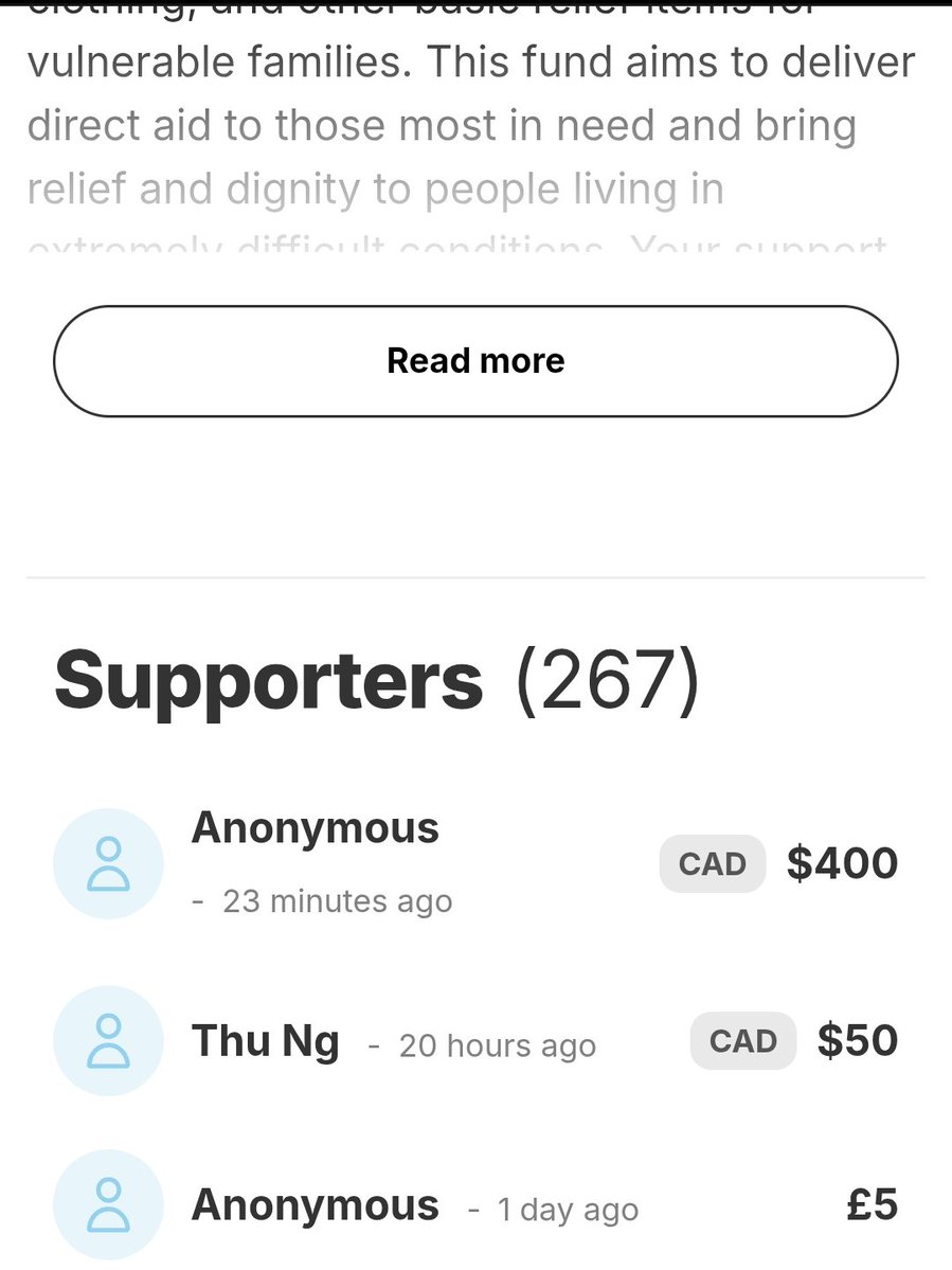 Rhi1012946Rhi's tweet photo. DON’T SKIP!

Well done! An anonymous donor just donated $400 thank you so much!

Who can donate just £5 or £10?

We’re only £822 away from completing our goal.

Please everyone chip in or share with others

https://t.co/Rxk3kGNu2T… https://t.co/dF1AudSKC6