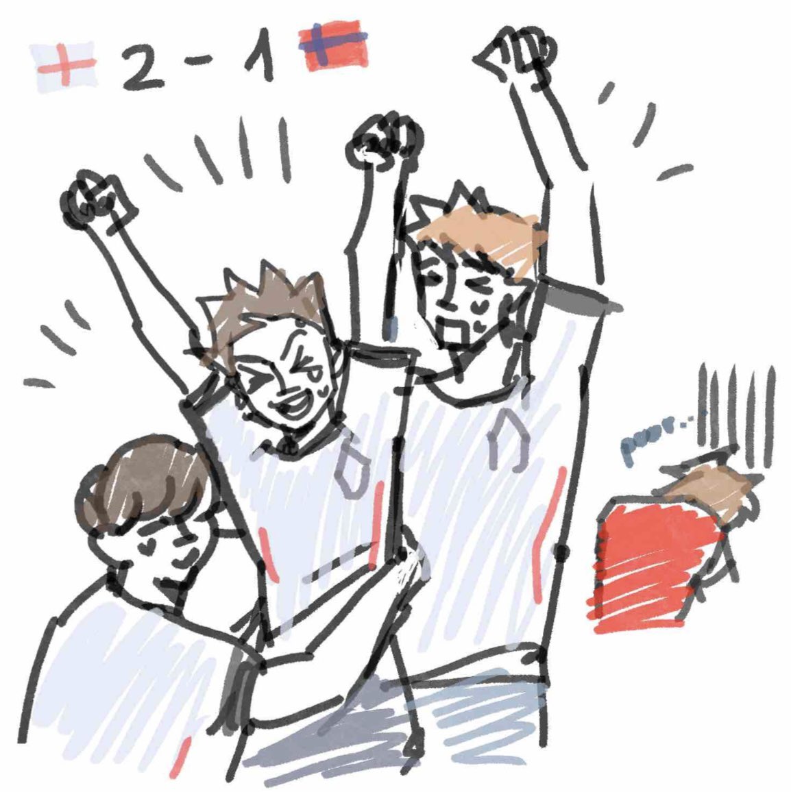 Lansan_07's tweet photo. #eddsworld #worldcup
 Still, congratulations to England! 🏴󠁧󠁢󠁥󠁮󠁧󠁿 https://t.co/k0VllceKGi