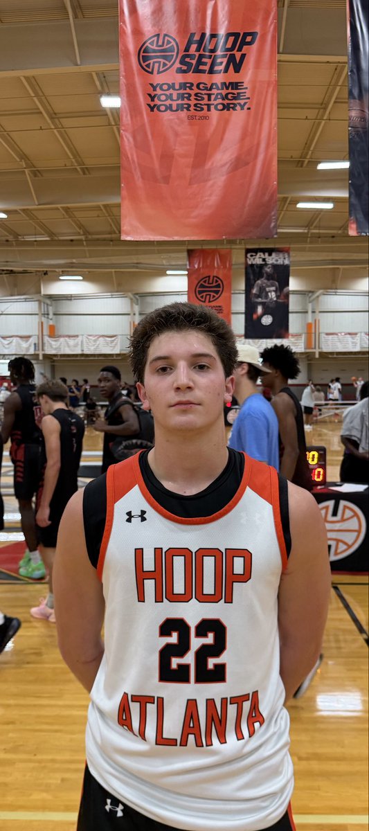 hoopseen's tweet photo. Best of the South FINAL
Hoop ATL Orange - 44
DBE - 40

Scott Moreman was impressive for HoopATL, finishing with 17PTS 6REB 3AST in the come from behind win. Moreman did an excellent job of attacking downhill, where he put pressure on the defense early. Moreman hit big free throws down the stretch to eventually ice the game.