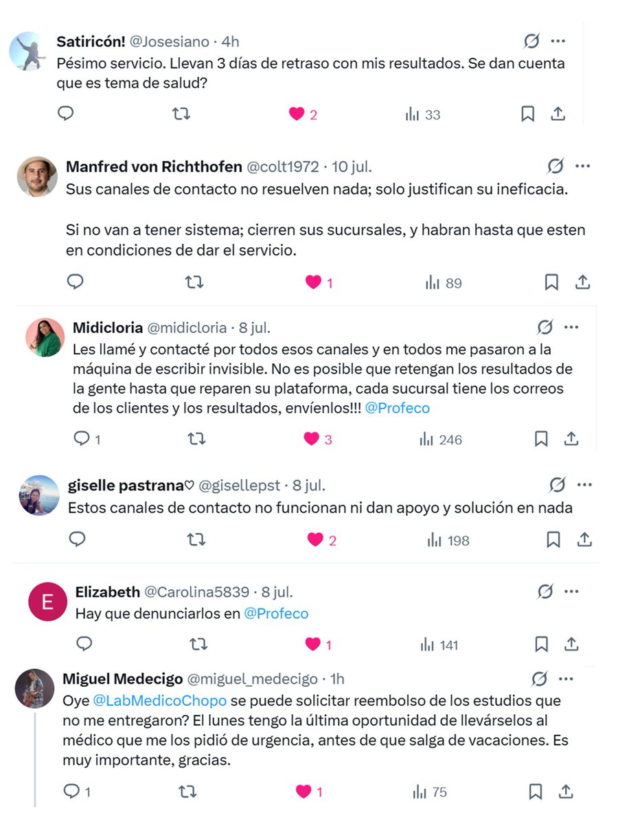 Teregomezf's tweet photo. Laboratorio Chopo @LabMedicoChopo no entrega resultados. Nuestra salud está de por medio. ¡Ayuden a difundir, pf!  #Chopo  @EseSolleiro @Carolina5839 @bernardorodri @Cyndyrm27 @Antonio00023278 @tratadista1 @ddianadell @sergiorobles01 @Karlxant @astrolalo @Josesiano @colt1972 https://t.co/Rb17PomJXR