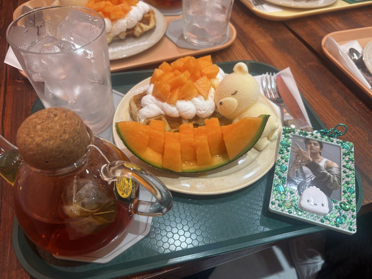 miyarie75's tweet photo. 昨日は鳥取・静岡からのロミンちゃんと新大久保🇰🇷で楽しい1日♥️めっちゃ食べて喋って笑った🤩楽しかったよん♡ソンムルもありがとう😊またすぐ会いたくなっちゃう🫶 #ロウン #ROWOON #ROming https://t.co/eCIelzjtC1