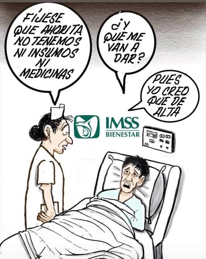 DianaGa22163413's tweet photo. @JJDiazMachuca @Claudiashein Pero si tenemos el mejor sistema de salud del mundo https://t.co/cXo4VtUcow