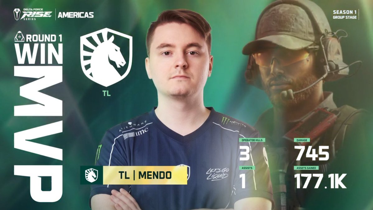 TeamLiquid's tweet photo. Yeah, @Mendo is still the goat. π
#DFRise #DFesports / #LetsGoLiquid https://t.co/ennY4IIAVo