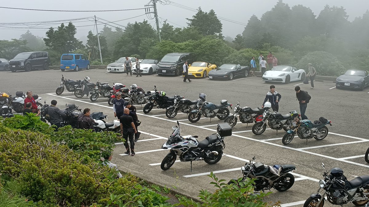 jinto58357107's tweet photo. 山の上は霧が出てます
#大観山
#man3
#SRX https://t.co/7sInegZGaK