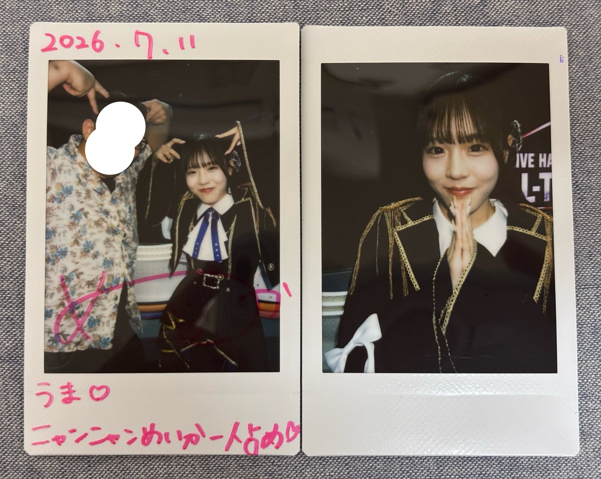 narunaru_szk's tweet photo. 昨日はタイテ押し押しの中の遅い時間の出演お疲れ様でした😊柱に隠れながら、にゃんにゃんポーズ独り占めできて幸せな時間だったよ🐱💖うちのメンバーとも写真撮ってくれたみたいでありがとね🕊🌸
#桜井明花
#めいカメラ
#FIRSTDREAM https://t.co/s2vbmQoWvL