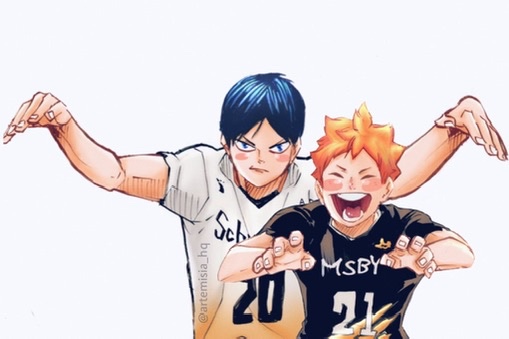 hq_artemisia's tweet photo. Kagehina really is perfect cause what do you mean they tick off every god-tier ship trope ever? Rivals/Enemies-to-lovers? Sunshine x grumpy? Size difference? Fated soulmates? You can put them in any situatuon/au and their dynamics remain unchanged. Truly the perfect ship https://t.co/TERRaWk10C